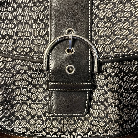 Vintage Y2K Coach Signature C Soho Shoulder Bag Style 6808 - Picture 4 of 9